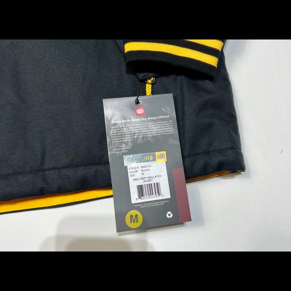 Ozzy Osbourne Mens Insulated 686 Jacket Rock NEW NWT Size Medium - Picture 10 of 10